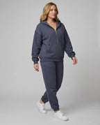 Women Fleece Jogging Suit with Hood