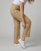 Women's Wide-Leg Pants with Elastic Waist
