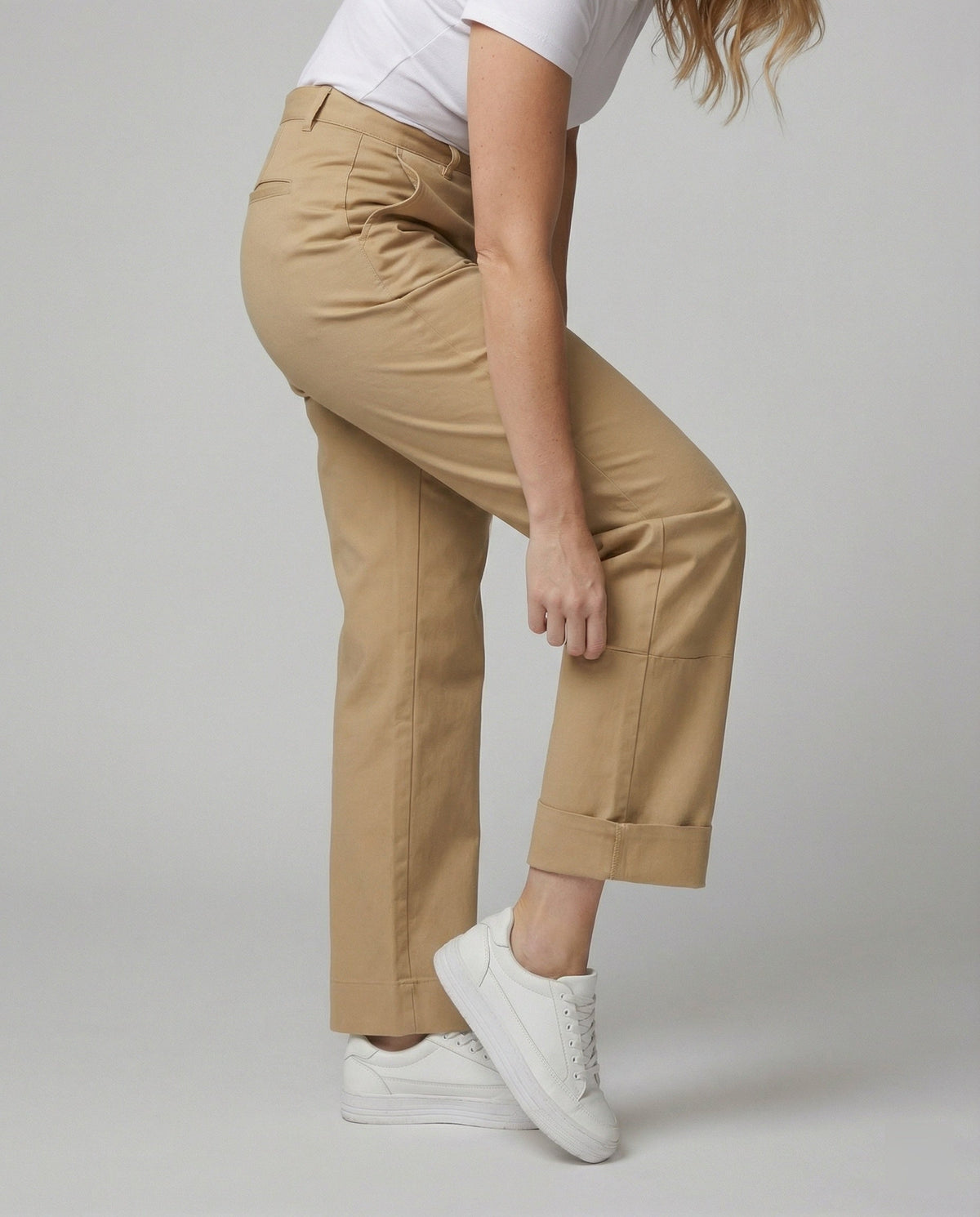 Women's Wide-Leg Pants with Elastic Waist