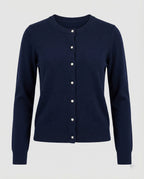 Women's Fine Knit Button-Down Cardigan