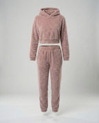 Women's Lounge Set with Cropped Jacket