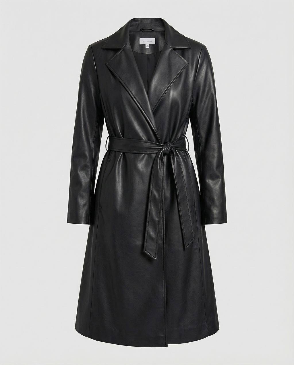 Women's Elegant Quilted Jacket in Trench Coat Style