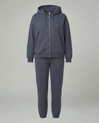 Women Fleece Jogging Suit with Hood