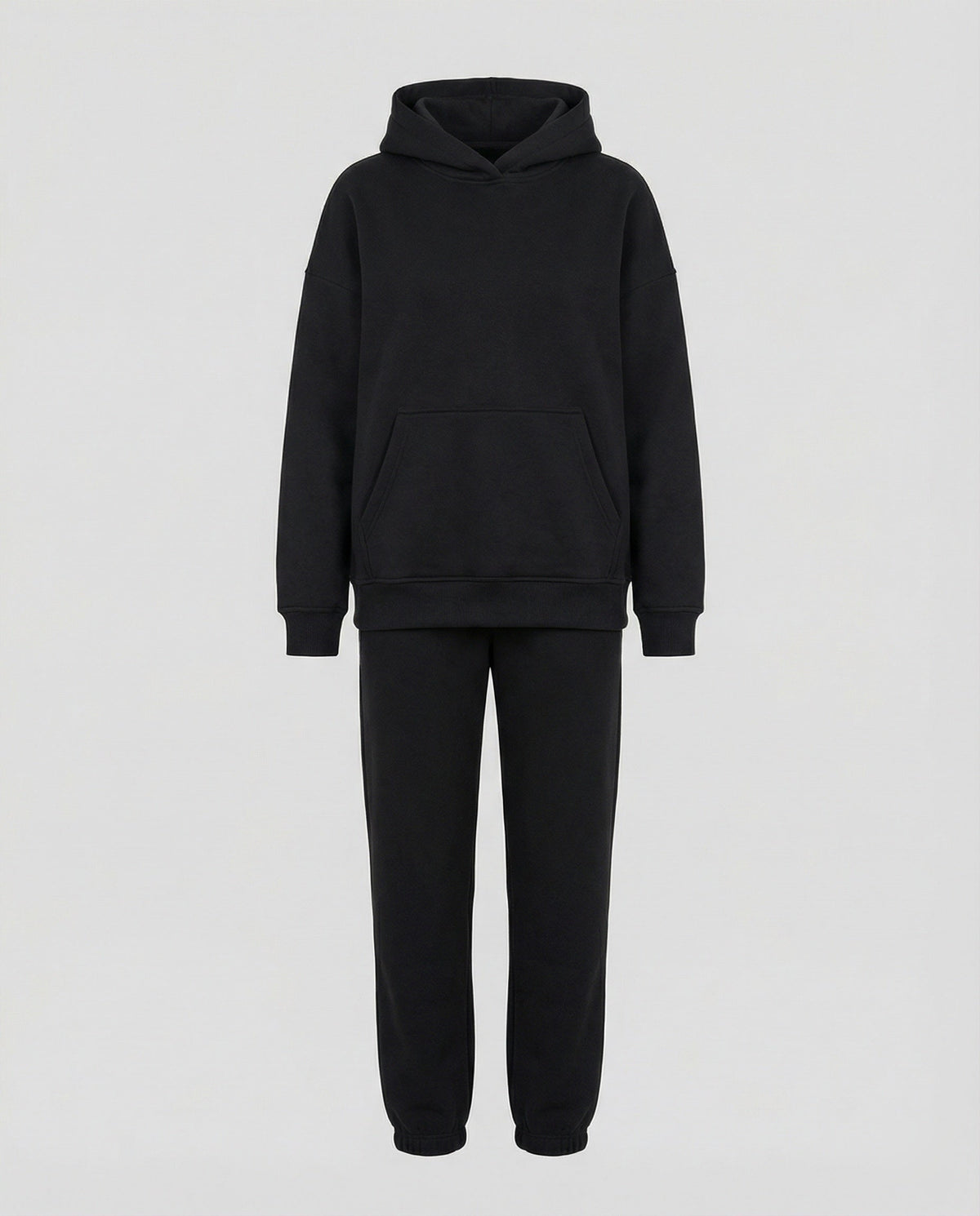 Sweat Set with High Collar