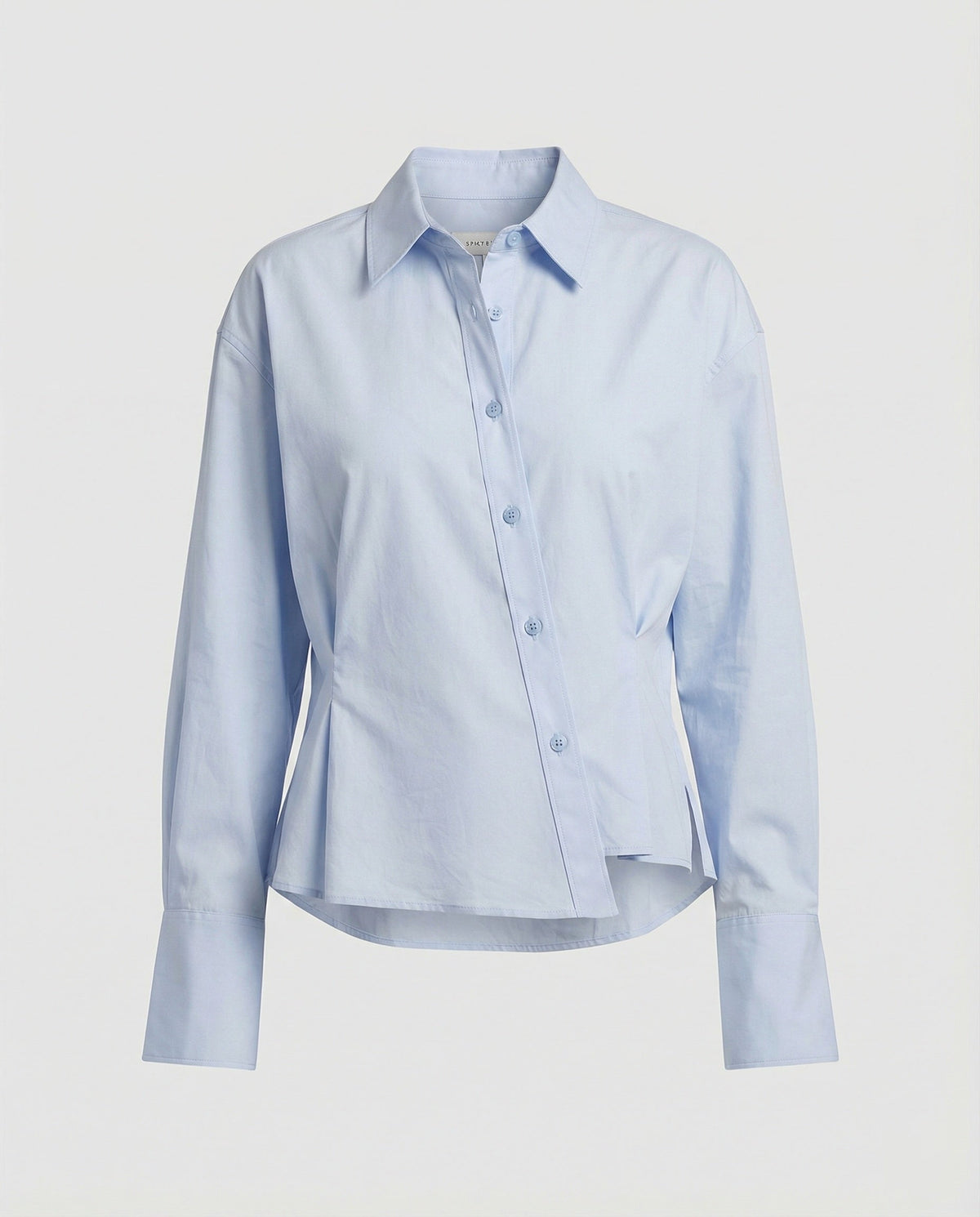 Women's Shirt with Asymmetrical Cut