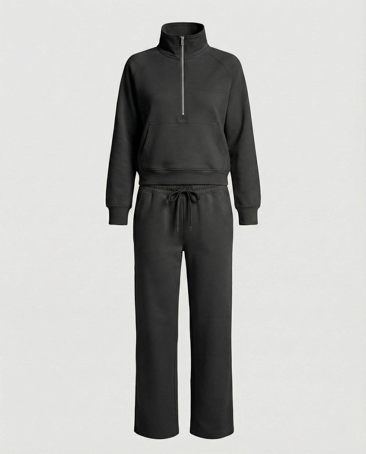 Women's Jogging Set with High Collar