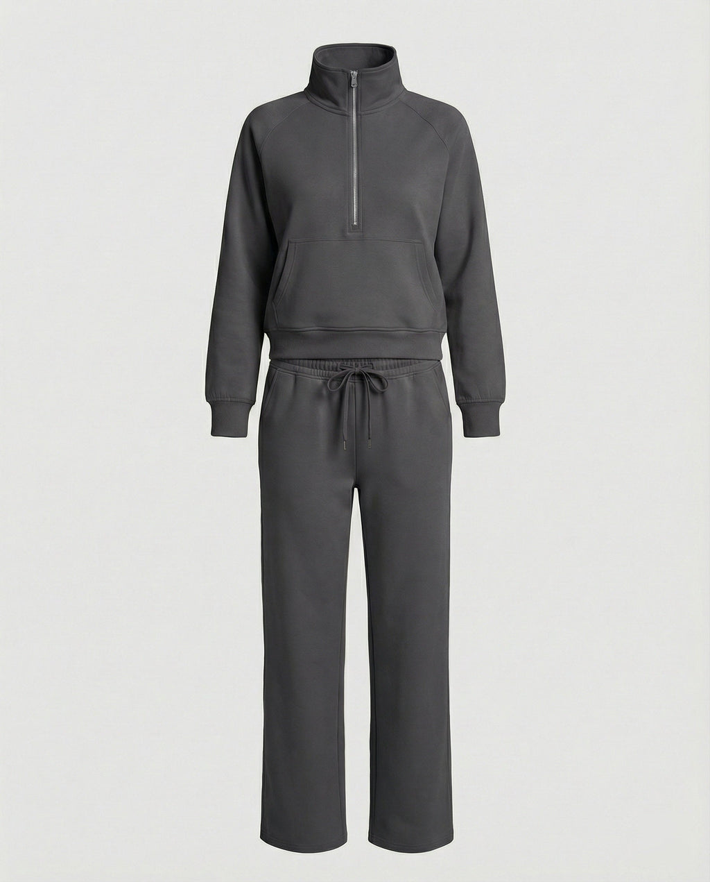 Women's Jogging Set with High Collar