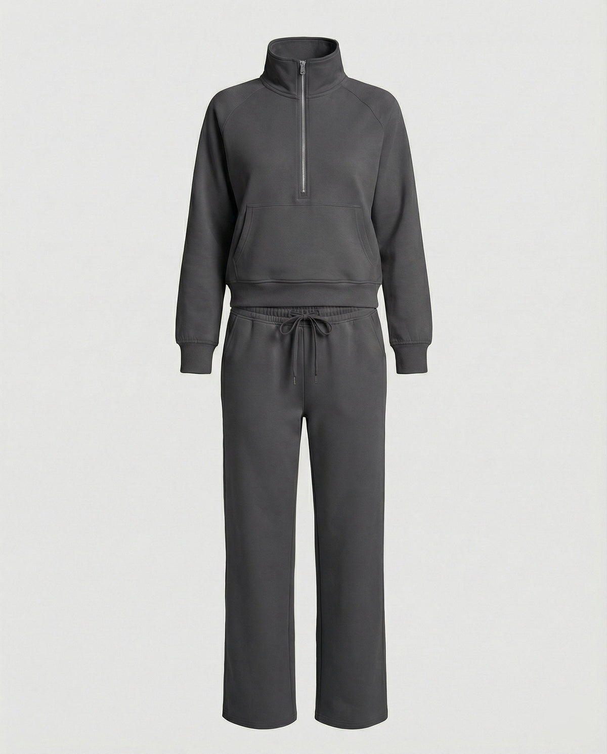 Women's Jogging Set with High Collar