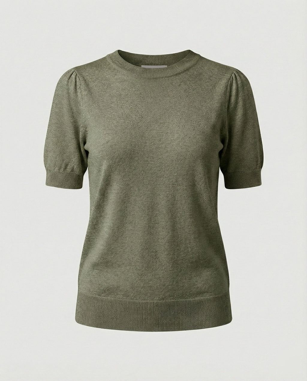 Women's Short-Sleeve Cotton Sweater