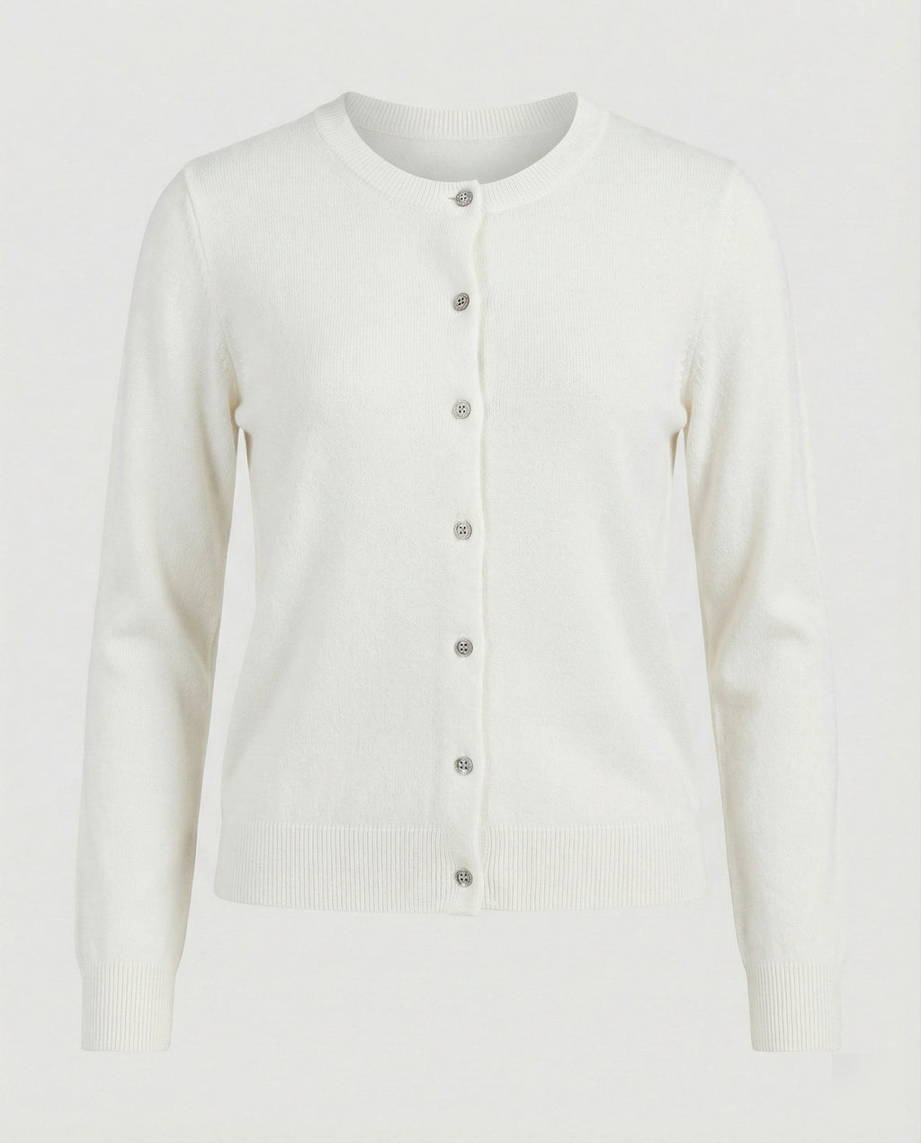 Women's Fine Knit Button-Down Cardigan