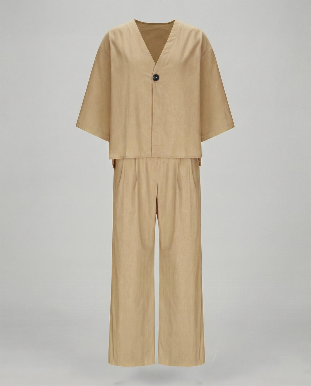 Two-Piece Set with Oversized Blouse