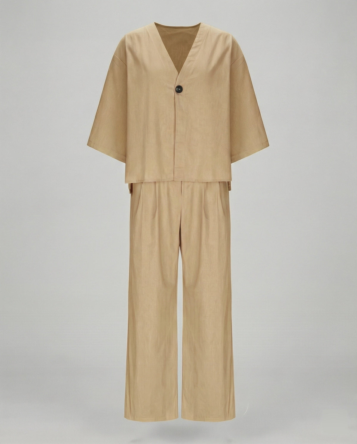Two-Piece Set with Oversized Blouse