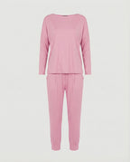 Women's Jogging Suit Lounge Set with Wide Sleeves and Pockets