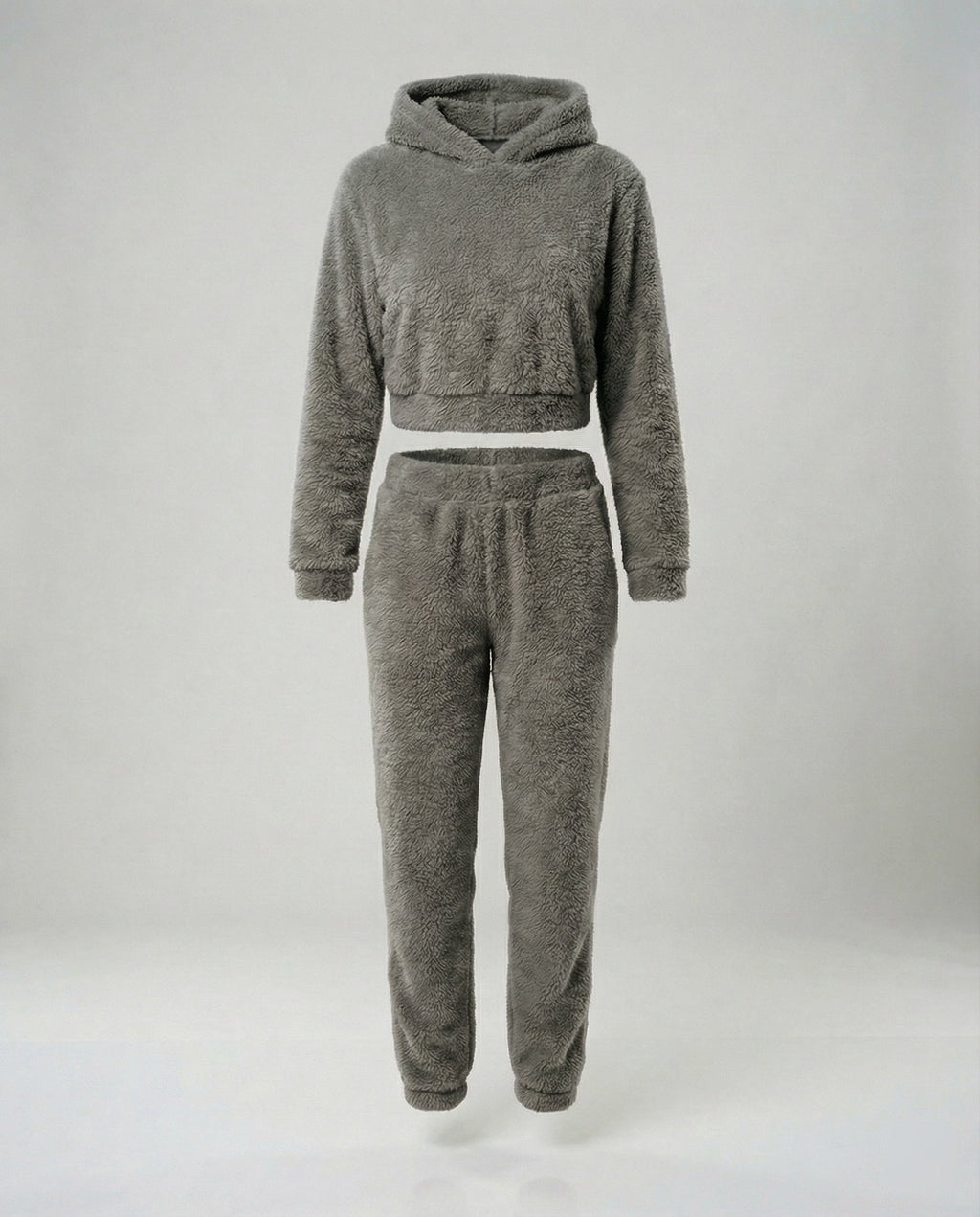 Women's Lounge Set with Cropped Jacket