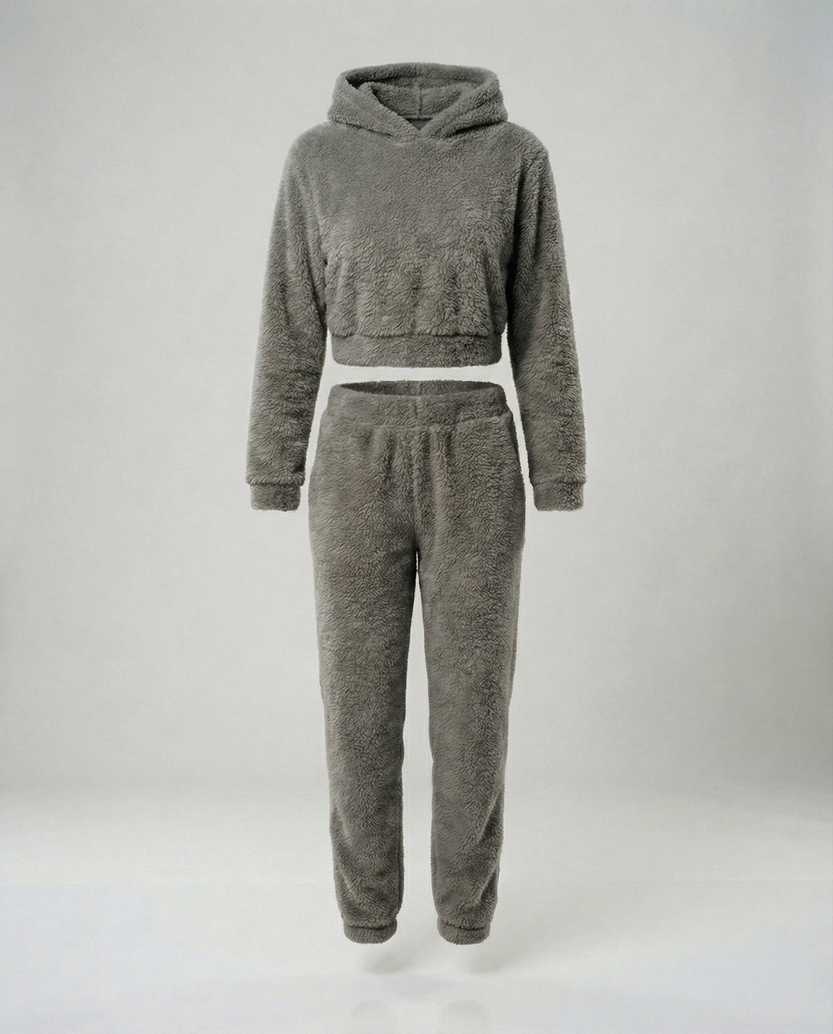 Women's Lounge Set with Cropped Jacket