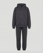 Sweat Set with High Collar