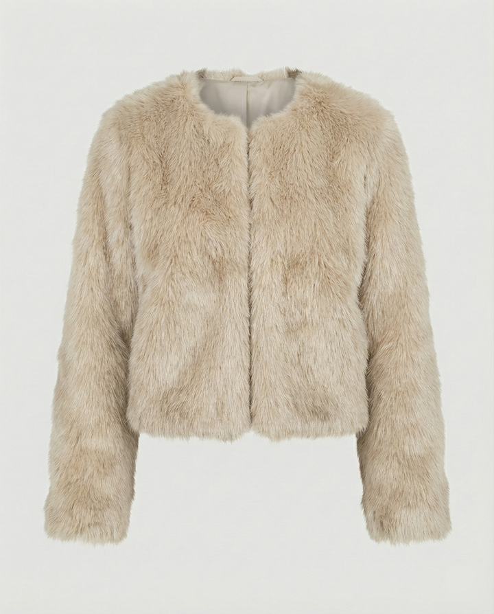 Faux Fur Short Coat Women
