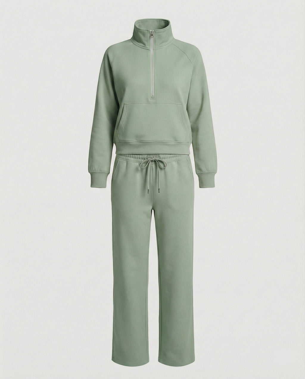 Women's Jogging Set with High Collar