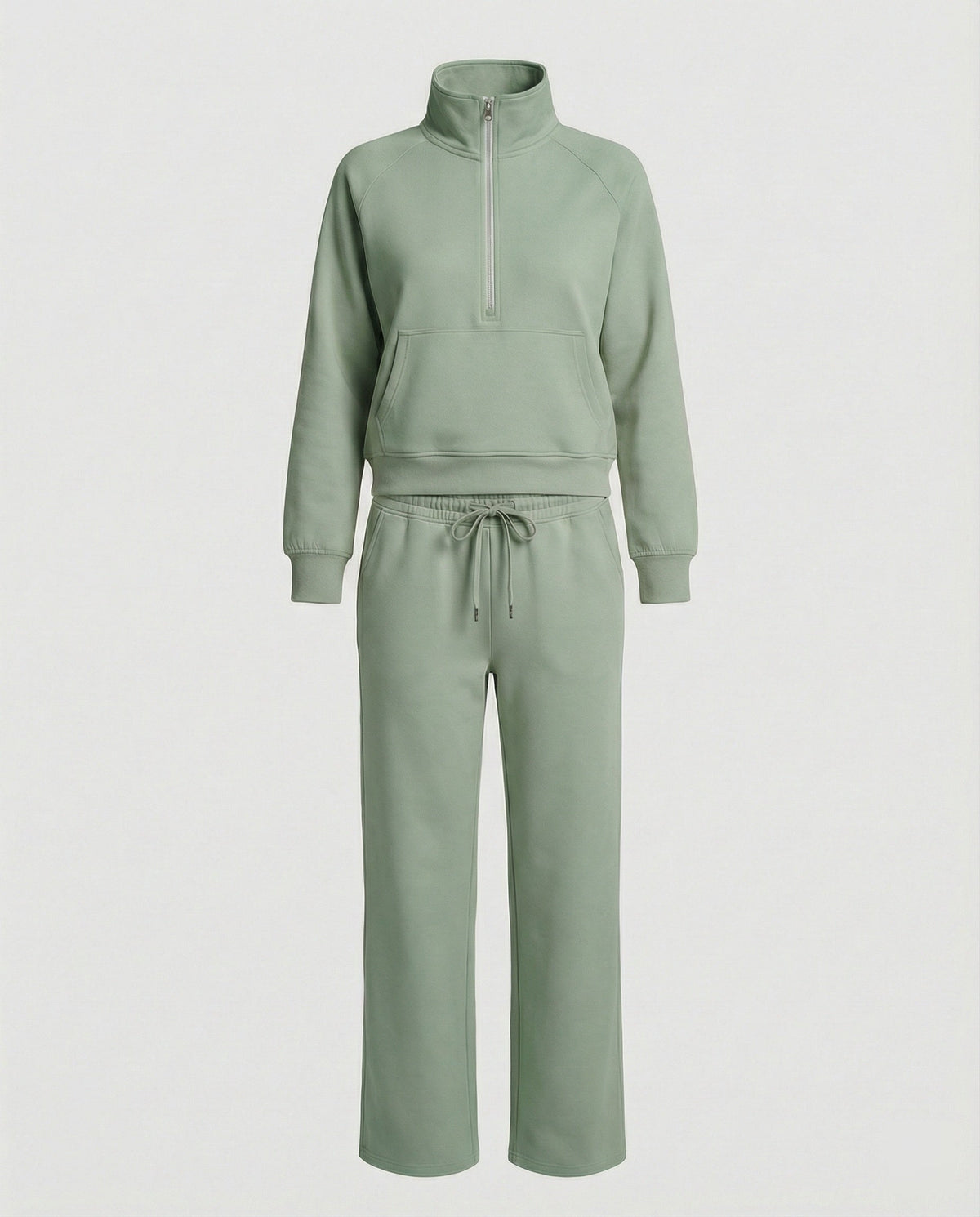 Women's Jogging Set with High Collar