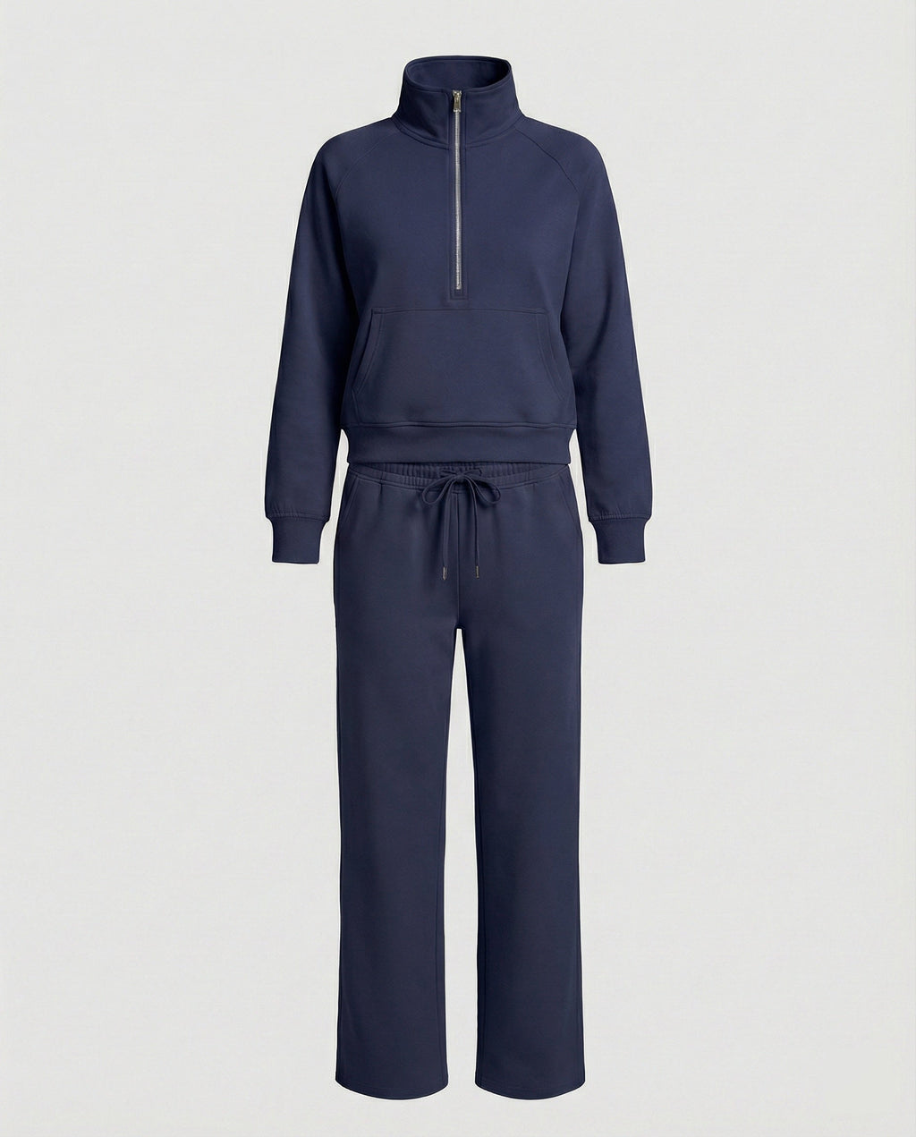 Women's Jogging Set with High Collar