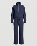 Women's Jogging Set with High Collar