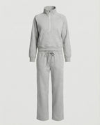 Women's Jogging Set with High Collar