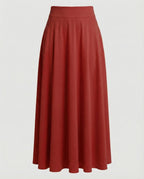 Women's Airy Maxi Skirt with High Waistband