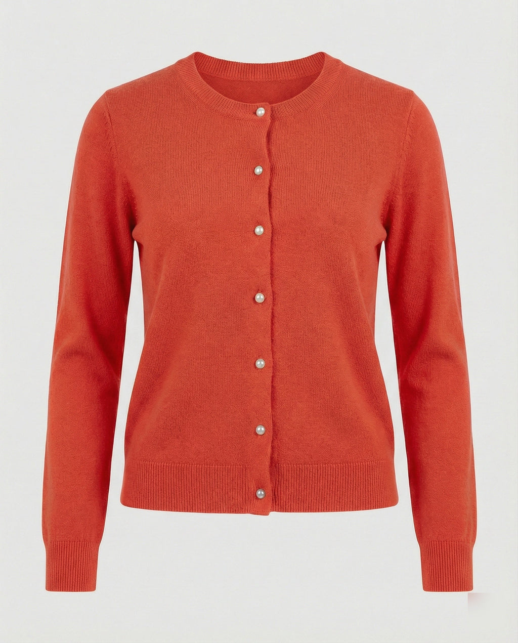 Women's Fine Knit Button-Down Cardigan