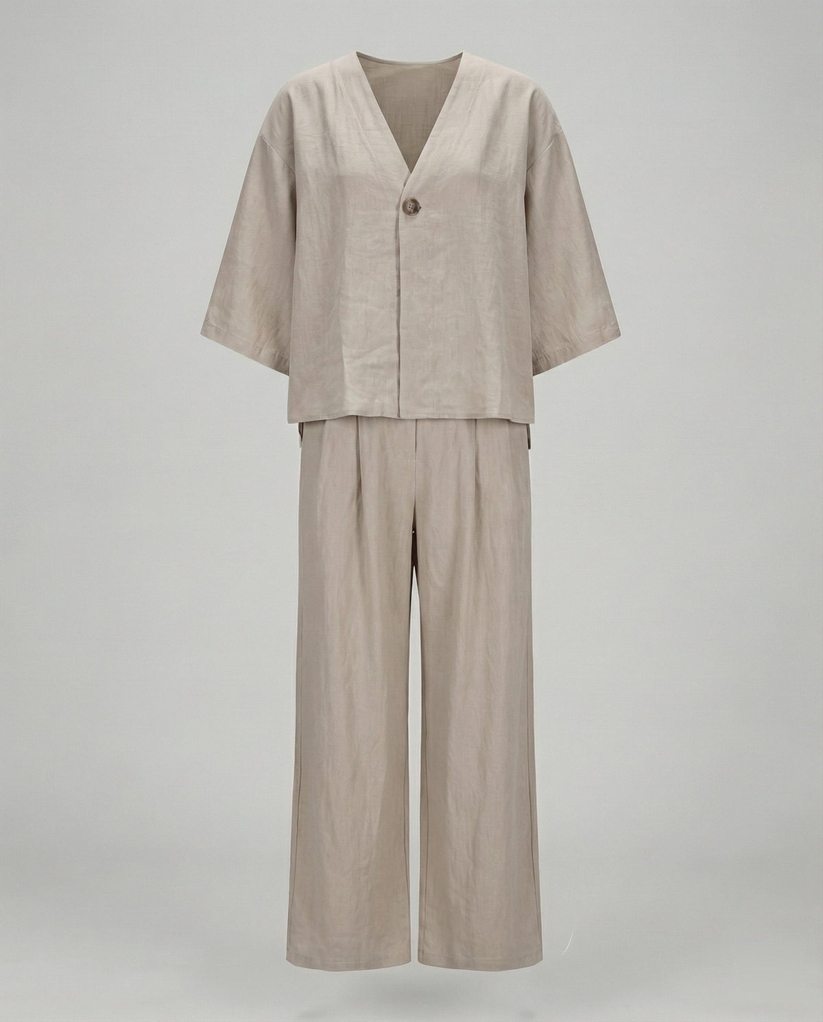 Two-Piece Set with Oversized Blouse