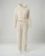 Women's Lounge Set with Cropped Jacket