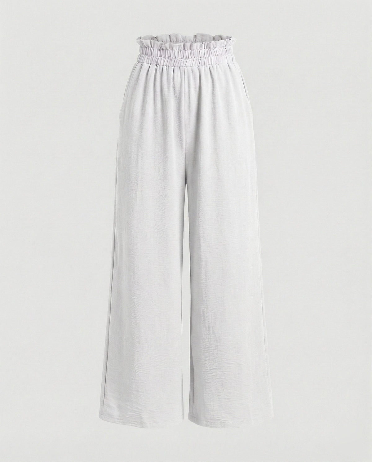 Women's Wide-Leg Culottes with Elastic Waistband