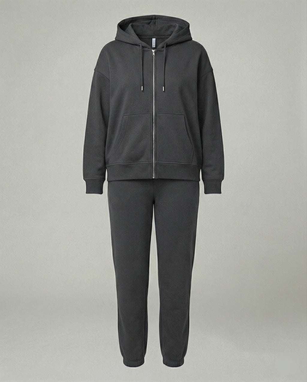 Women Fleece Jogging Suit with Hood