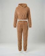 Women's Lounge Set with Cropped Jacket