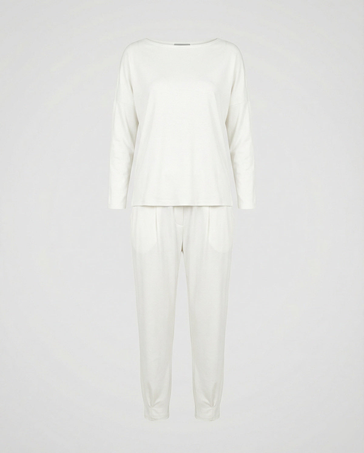 Women's Jogging Suit Lounge Set with Wide Sleeves and Pockets