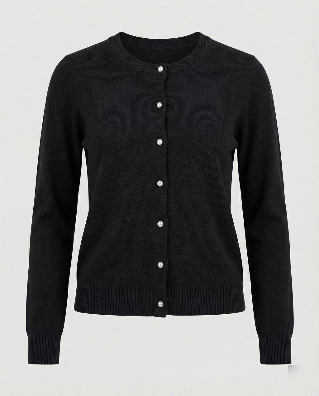 Women's Fine Knit Button-Down Cardigan