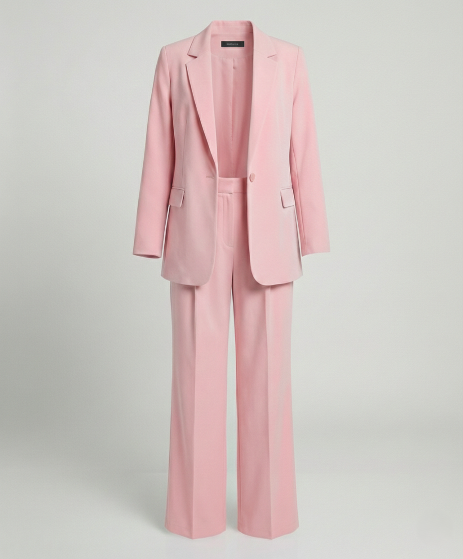 Women's Two-Piece Blazer and Pants Set