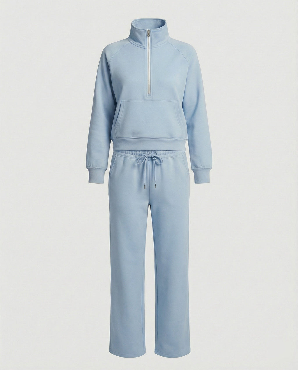 Women's Jogging Set with High Collar