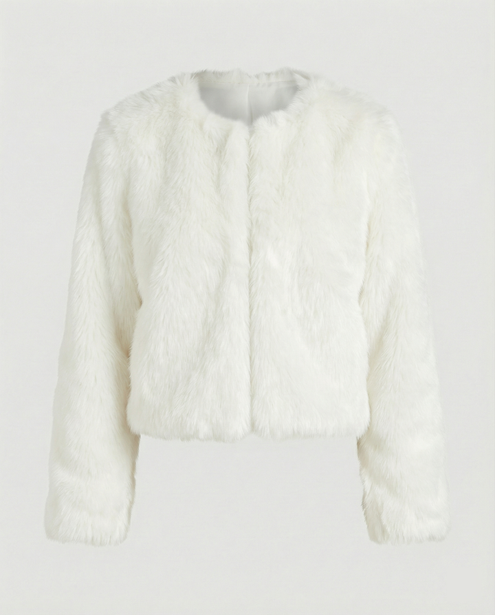 Faux Fur Short Coat Women
