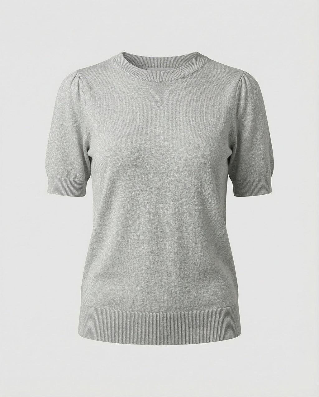 Women's Short-Sleeve Cotton Sweater