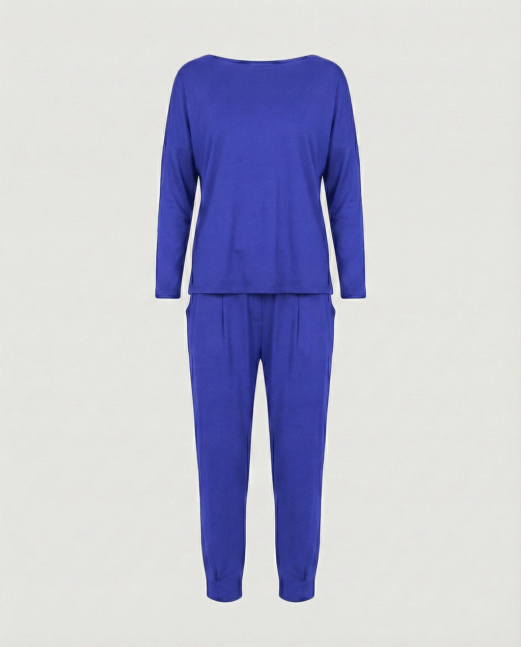 Women's Jogging Suit Lounge Set with Wide Sleeves and Pockets