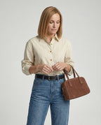 Women's Striped Button-Down Shirt