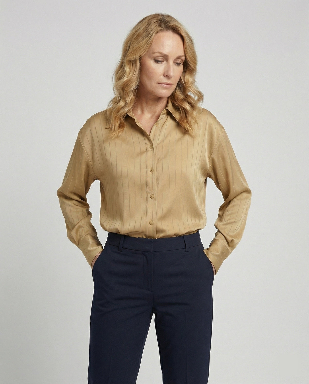 Striped Women's Blouse