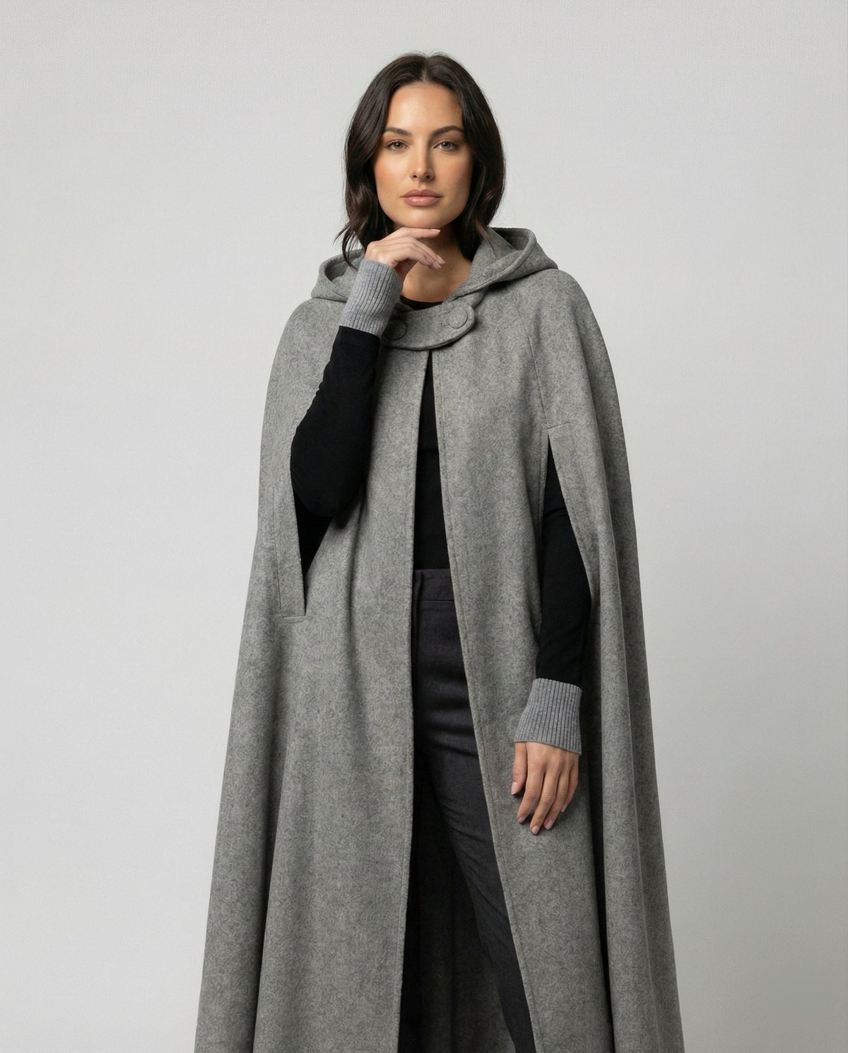 Women's Modern Hooded Cape