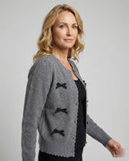 Women's Cardigan with Decorative Buttons