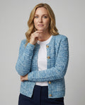 Women's Elegant Cardigan with Gold Buttons