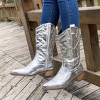Women's Retro Cowboy Boots