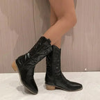 Women's Retro Cowboy Boots