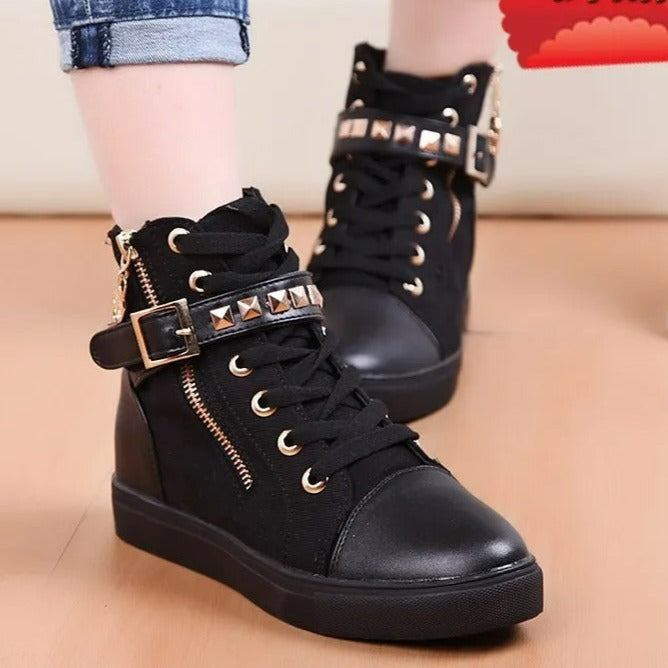 Sienna All-Weather Boots with Buckles