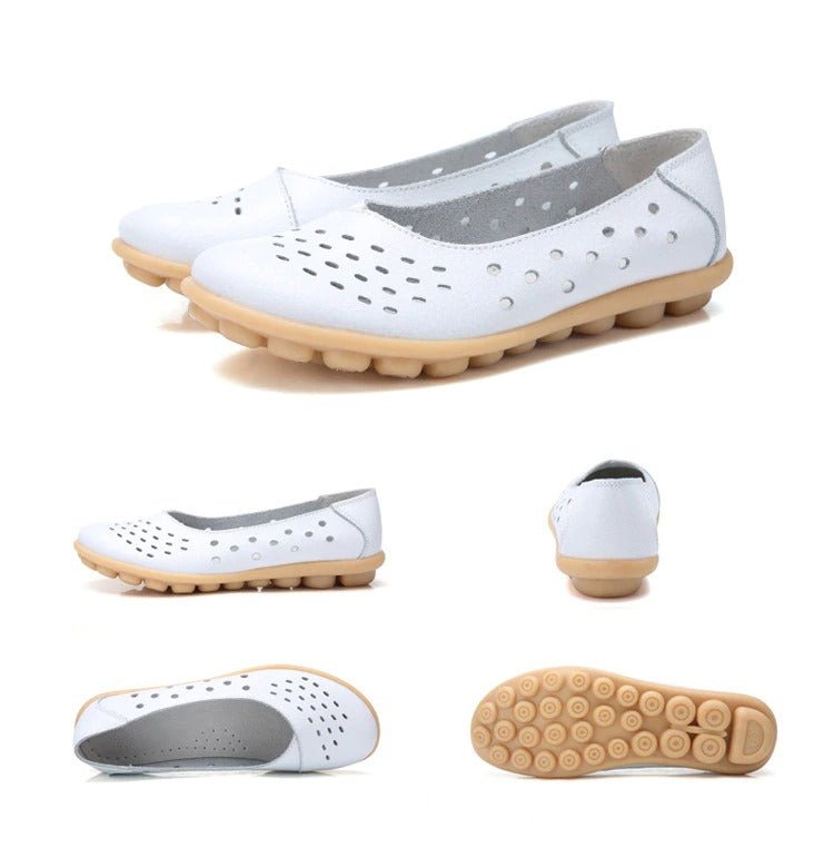 Beige Comfort Ballet Flats