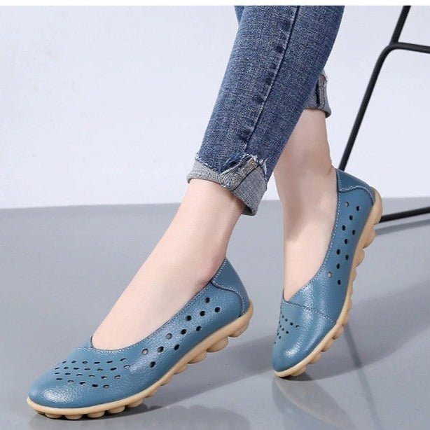 Beige Comfort Ballet Flats